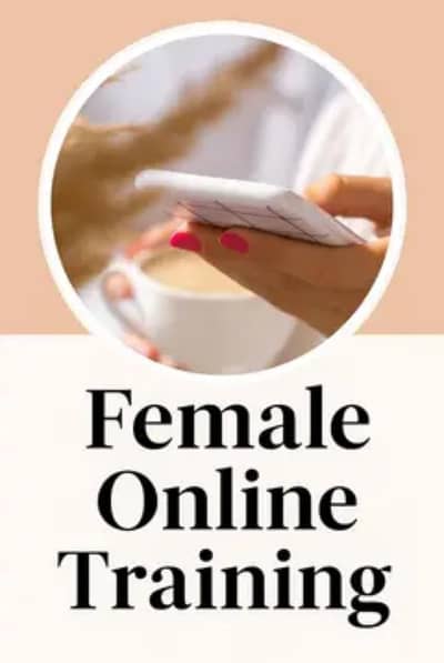 Female Online Work Training
