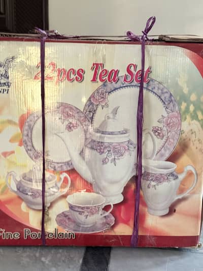 22 pcs tea set brand new