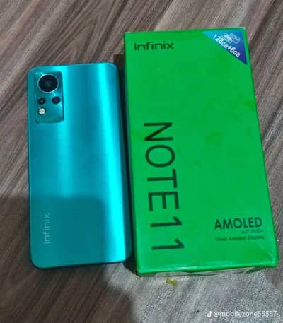 Infinix note 11/6/128GB for sale