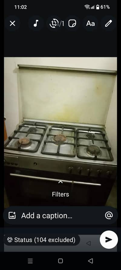 cooking range