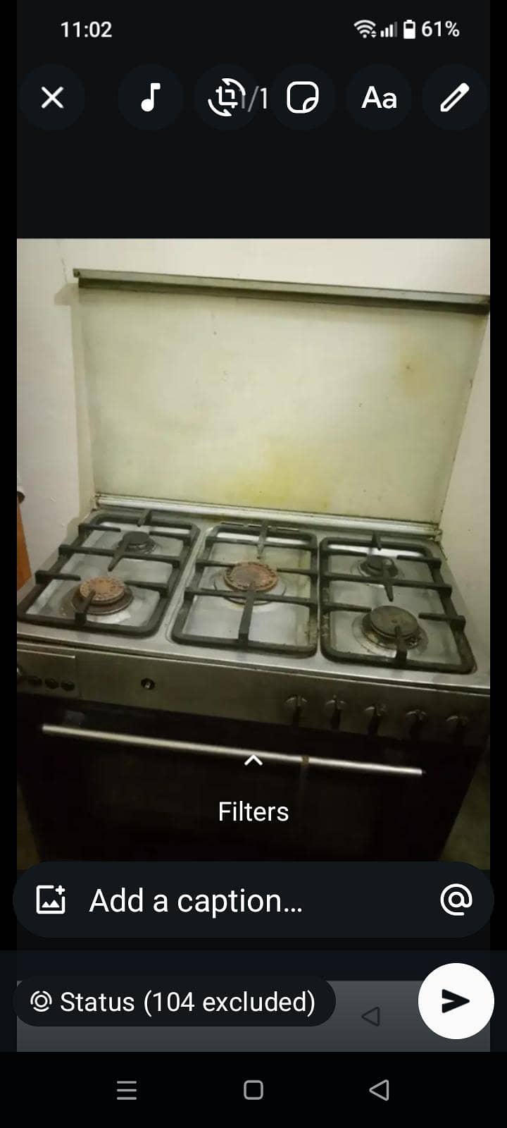 cooking range 0
