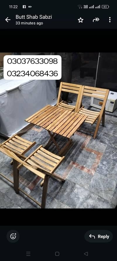 like a new chair table 4in1 for sale.