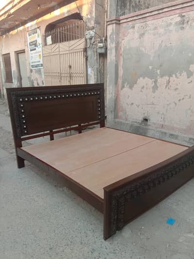 Double Bed with side tables