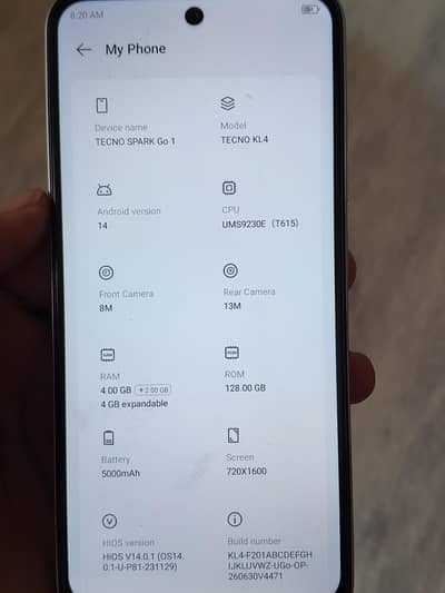 Tecno Spark Go