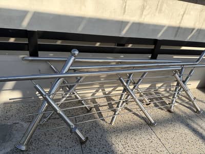 Stair grills of 2 floors
