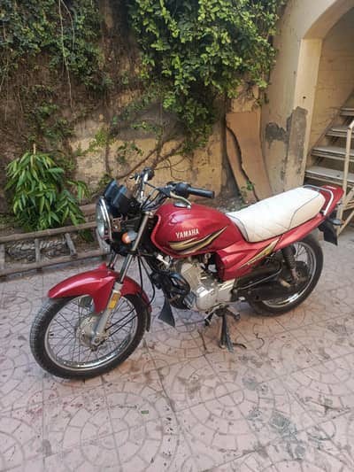 yamha yb125z 2019model hafe slet start 10by10 condition