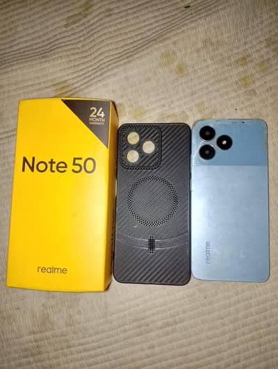 realme not 50 4gb 64gb with box