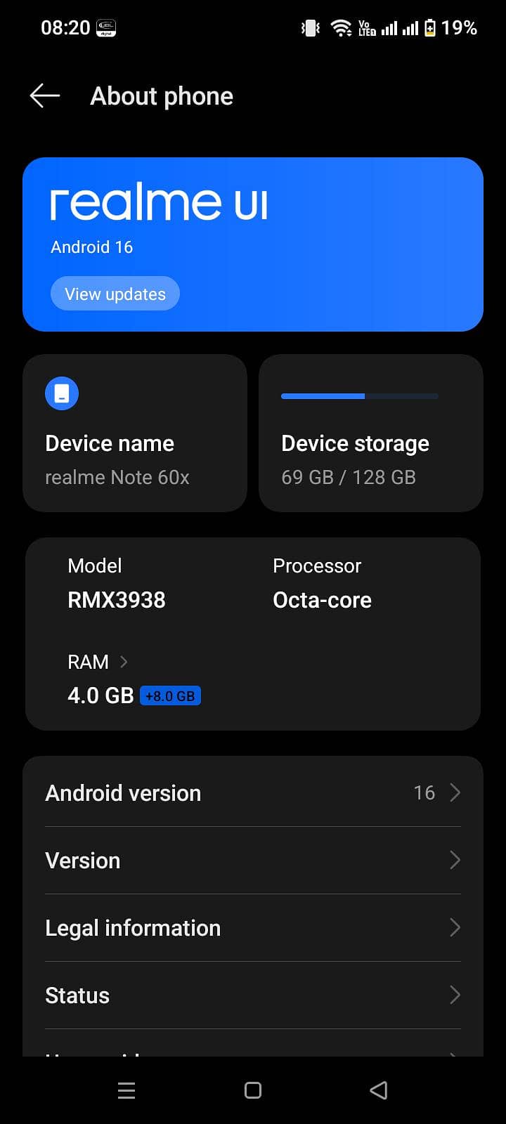 Realme Note 60x 2
