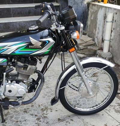 Honda CG-125 Model 23 All Punjab Number