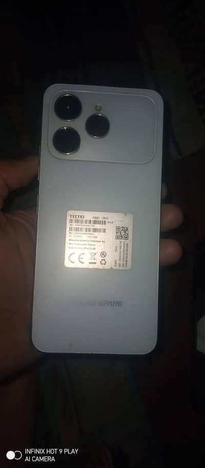 Tecno spar 40 10/10  Box sath