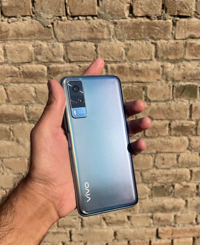 Vivo Y51s 8 128 gb with box and charger only panel change