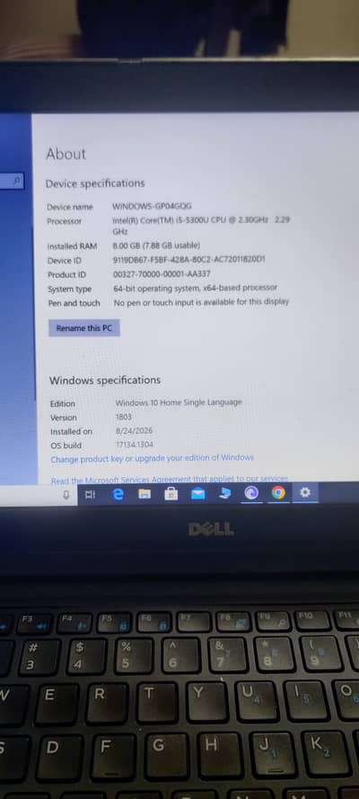 Dell Latitude E5450 – 512GB SSD | 8GB RAM | Core i5