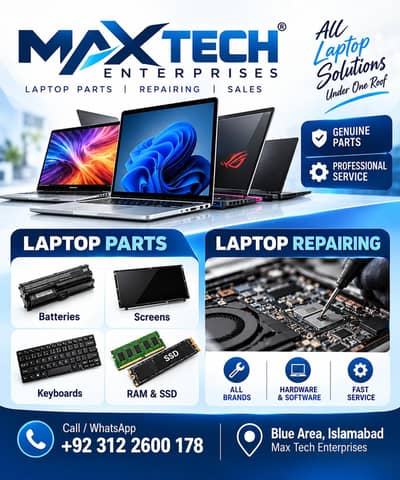 Laptops Used And New / Laptop parts & Allied Items