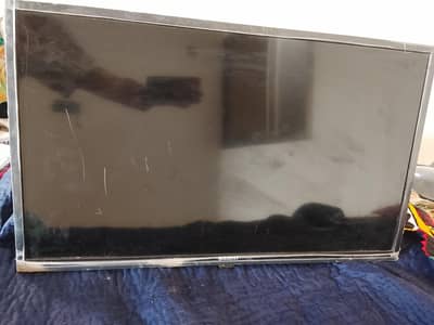 LCD for Sale opened and fitted to wall slightly used