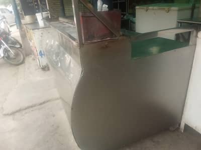 ss bar b r counter with fix angithi