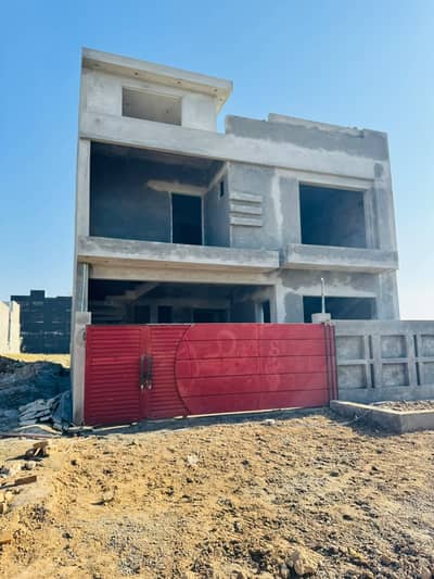 8 Marla ( 30*60 in Block E Grey Structure ) Brand New Double Unit House.