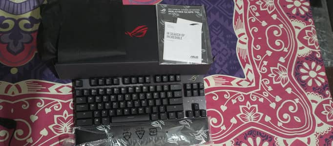 Mechanical Keyboard ROG Brand  Box pack