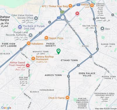 3 Marla Commercial Plot For Sale Etihad Town R2