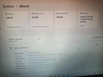 Dell Latitude 5400 | Core i5 |