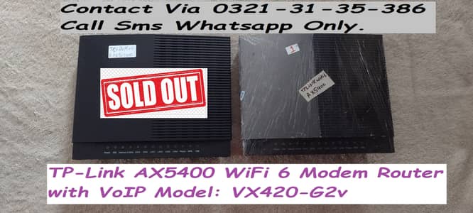 tplink ax5400 wifi 6 modem router