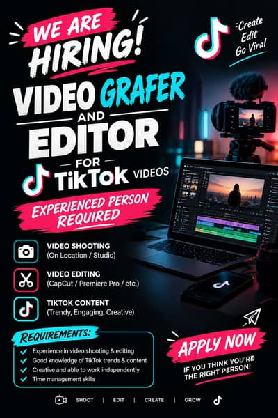 HIRING A CAMERA MAN