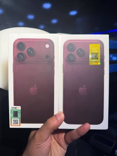 Apple iPhone 18 Pro Max 256GB PTA Mercantile & GNext Box Packed.