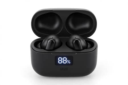 M28 Earbuds with Power Bank & LED Display -