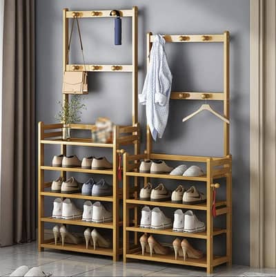 coat rack shoe shelf combo multi functional