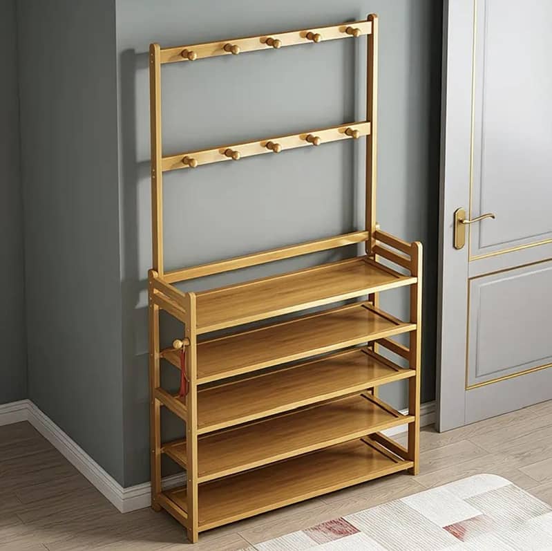 coat rack shoe shelf combo multi functional 3