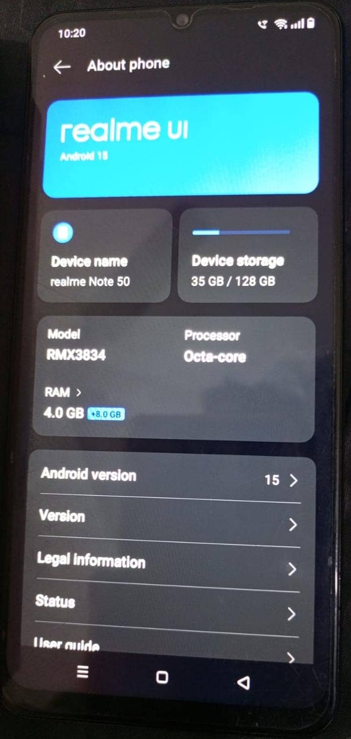 Realme Note 50 6