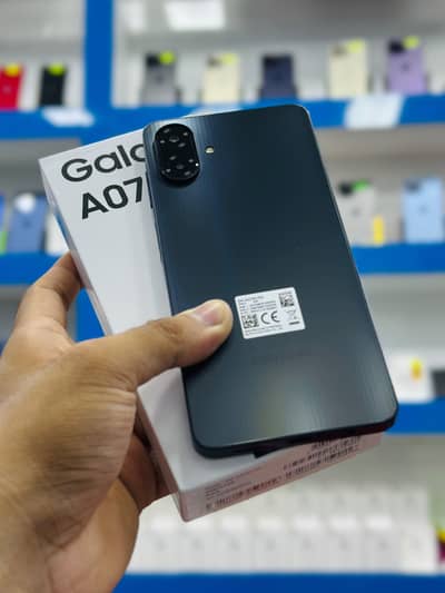 Samsung Mobile A07 - 4GB & 64GB - Pta Approved With Box