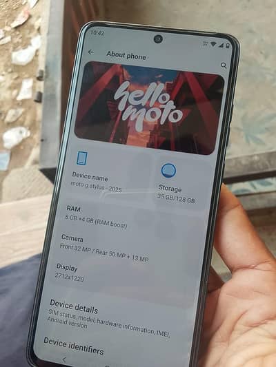 Motorola Moto G Stylus condition 10/10