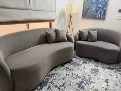 Peanut Sofa set (designer made )