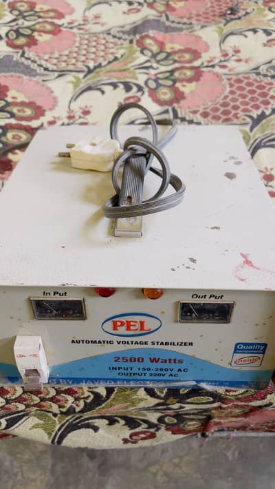 PEL automatic voltage Stablizer 2500 Watts