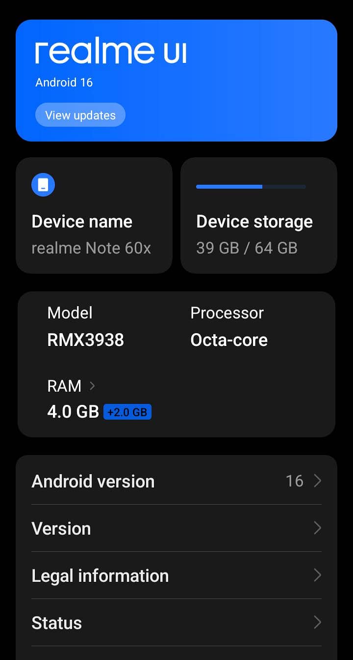 Realme Note 60x 2