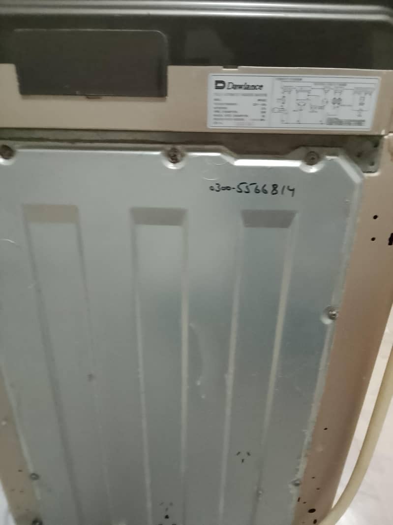 Dawlance fully automatic washing machine 4