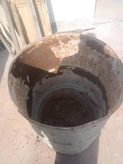 metal barrel