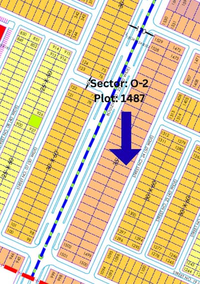 10 Marla Model Block O-2 (35*70) Plots Available For Sale In FT-2 Most Beautiful Location In Islamabad Price Only 46 Lakh