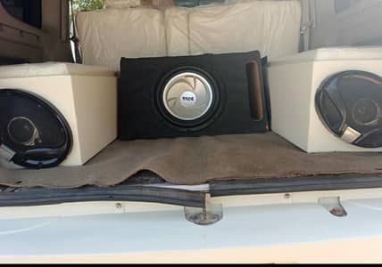 complet sound system with peti seats