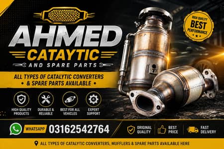 Japanese Original Catalytic Converter | Ahmed Catalytic & spare parts