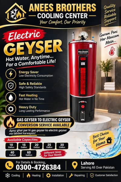 Electric Geyse|Gas Geyser| Geyser|Instant Geyser|Water Heater Geyser