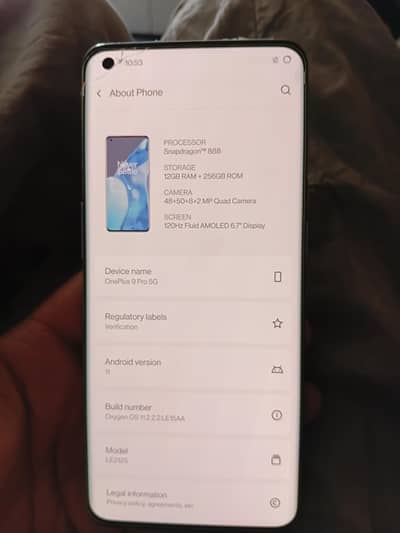 One Plus 9 Pro