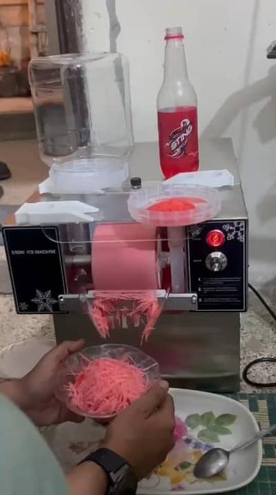 Korean snow ice cream machine
