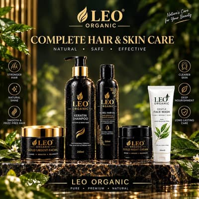 LEO ORGANIC – Complete Hair & Skin Care Solution