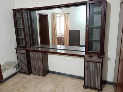 Salon Wardrobe and Table for Sale | Stylish Wooden Furniture Set