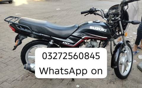 Suzuki GD 110 2021 Total Genuine & Sealed Engine Single Handed Driven
