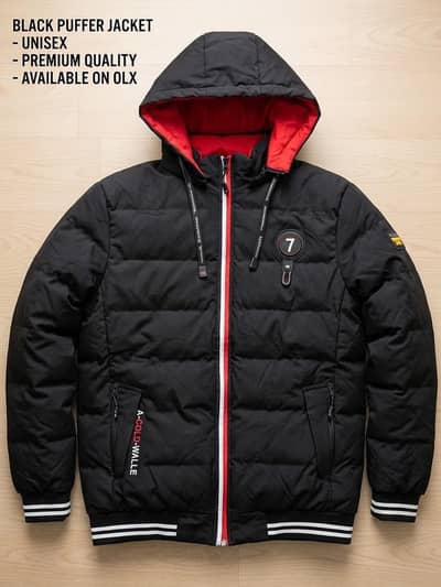 Premium Reversible Winter Puffer Jacket  Brand New Condition