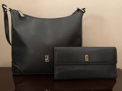 Jafferjees Genuine Handbag + Wallet