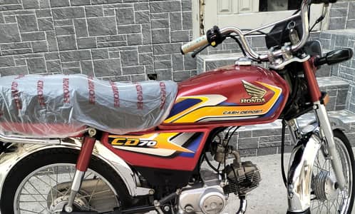 Honda CD 70 2024/25 Applied for Okara 03457490859