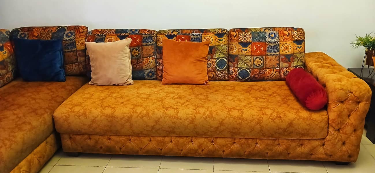 L shape sofa 1